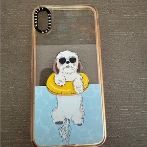 Casetify Cool Dog iPhone Case - White and Blue